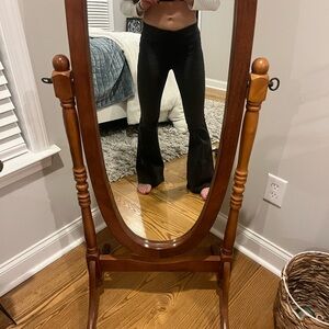 Free People Black Flared Pants